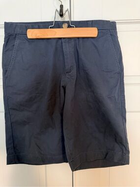 Vineyard Vines Boy’s Navy Shorts - Classic Cotton Blend size 18